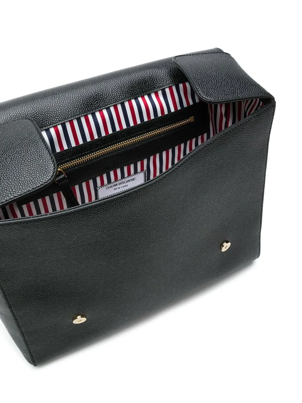 Thom Browne RWBストライプ バックパック ブラック - 画像5