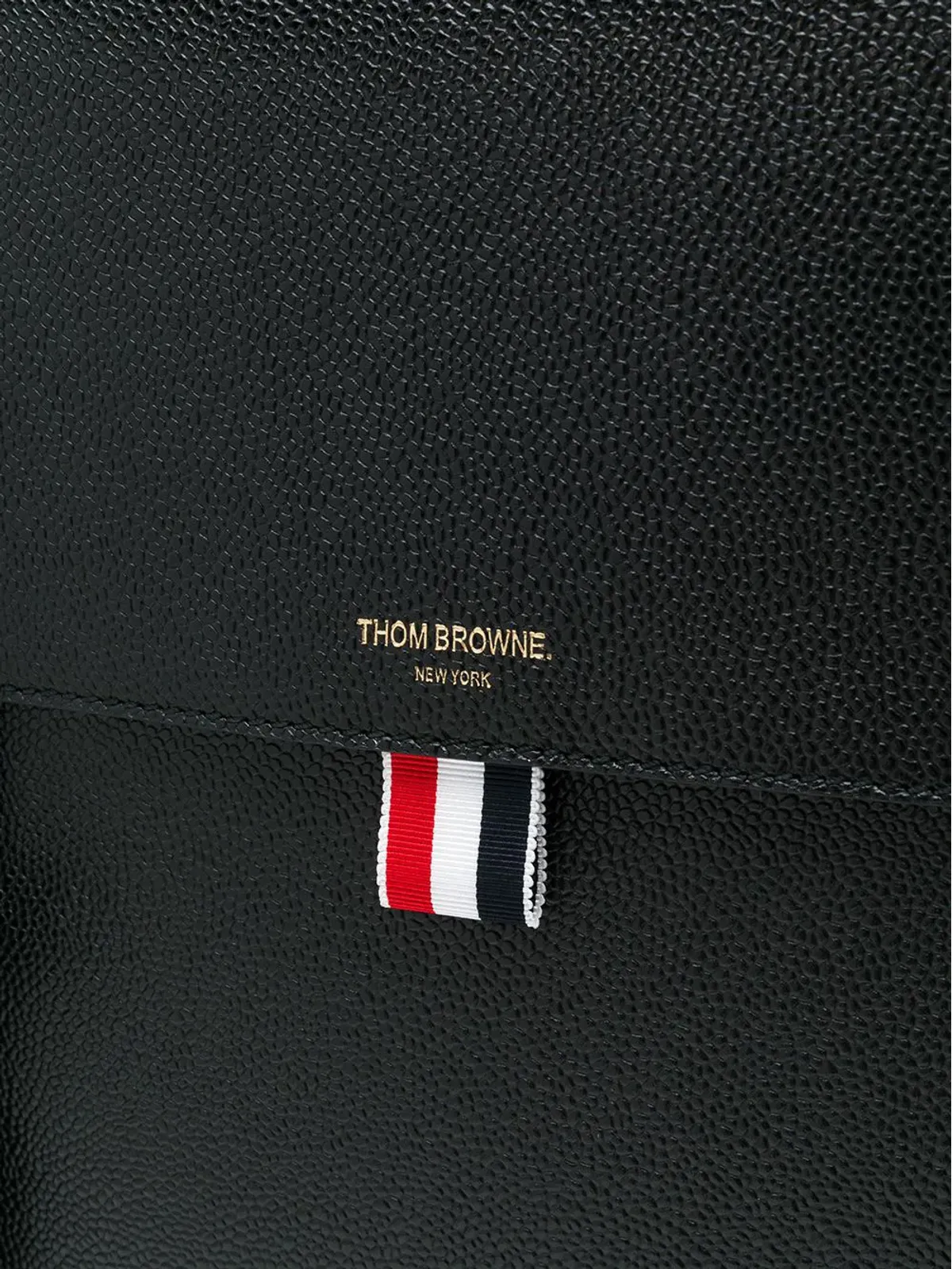 Thom Browne RWBストライプ バックパック ブラック - 画像4