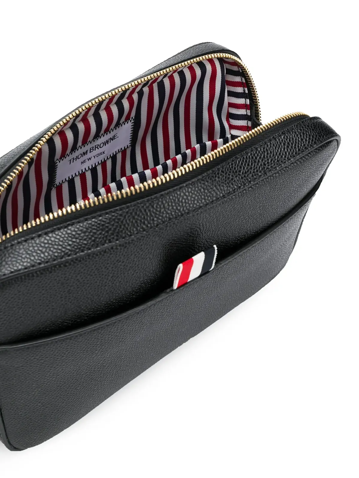 Thom Browne ジップアップポーチ - 画像5