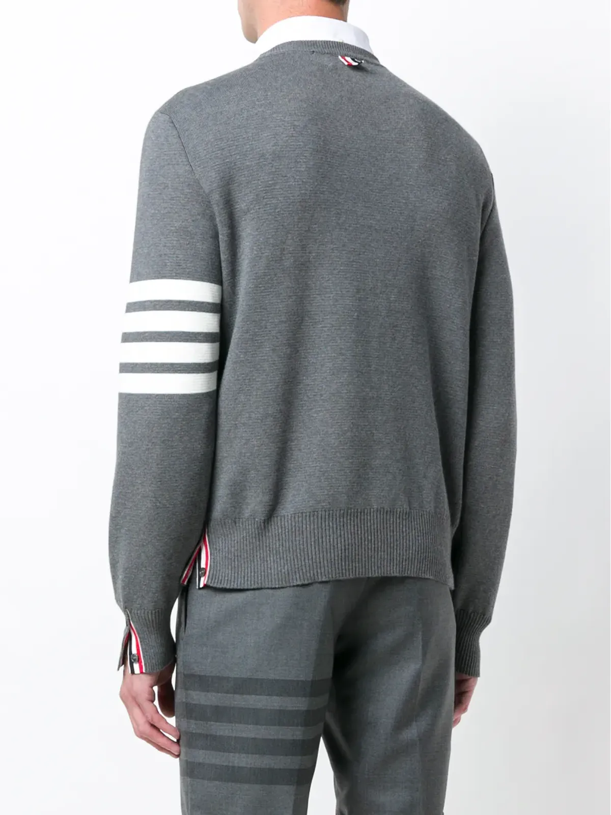 Thom Browne 4バー ミラノステッチ プルオーバー - 画像4