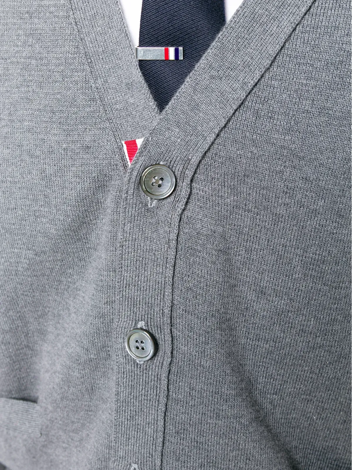 Thom Browne 4-Bar Milano Stitch カーディガン - 画像5