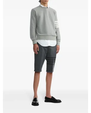 Thom Browne 4-Bar ウール混紡 ショートパンツ（グレー） - サムネイル2
