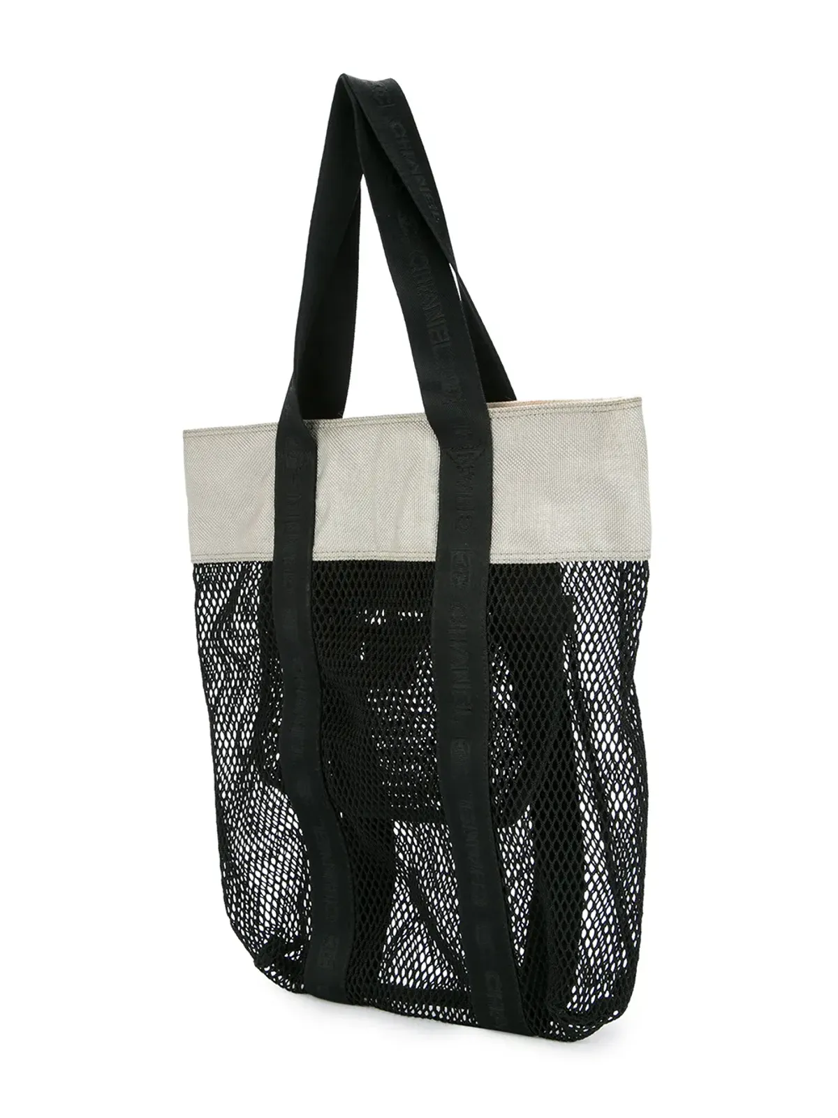 CHANEL ビンテージ スポーツライン ショッピングバッグ - 画像3