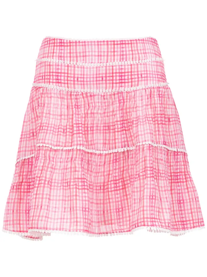 Olympiah Olympiah プリント Riva スカート ピンクの商品画像