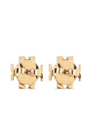 Tory Burch ミラー ロゴ スタッド ピアス - サムネイル2