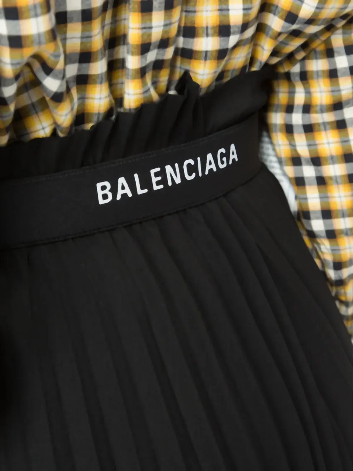 Balenciaga アシンメトリカルプリーツスカート - 画像5
