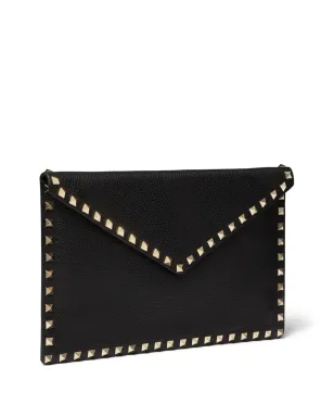 Valentino Garavani ロックスタッド エンベロープクラッチバッグ - サムネイル3