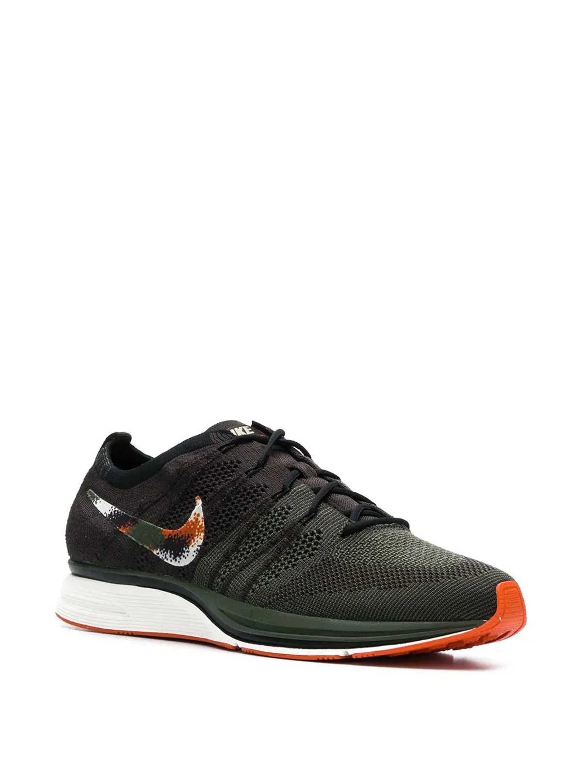 Nike フライニット ベルベットブラウン スニーカー - 画像2