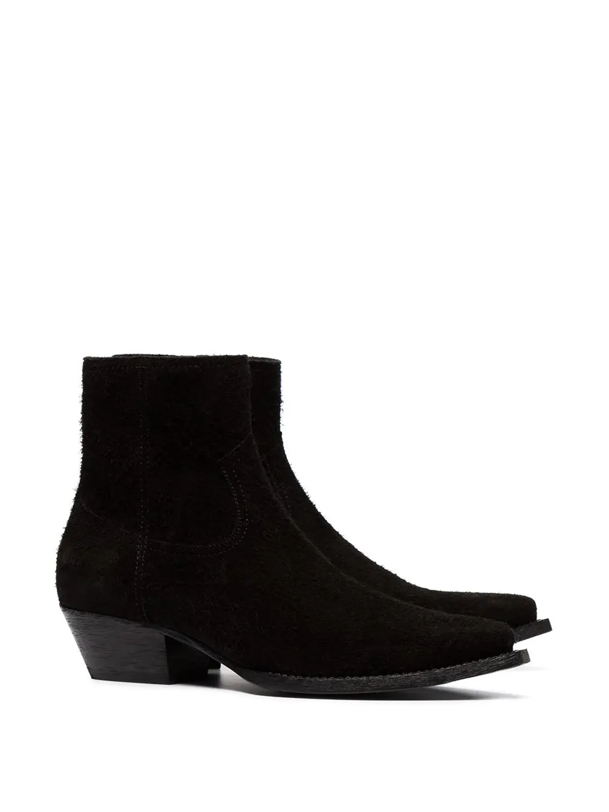 Saint Laurent ルーカス カウボーイ アンクルブーツ - 画像3