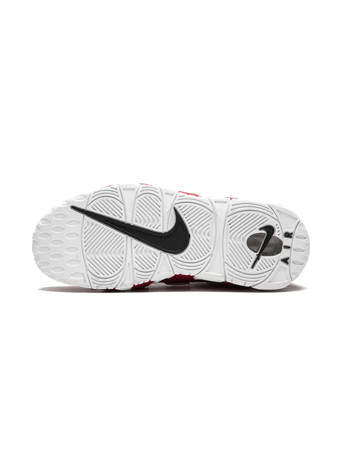 Nike Kids エア・モア・アップテンポ Varsity Red スニーカー - 画像4