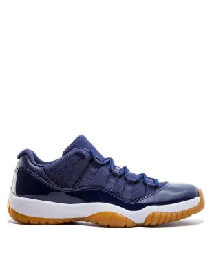 Jordan エアジョーダン 11 レトロ ロー ネイビー/ガム スニーカー - サムネイル1