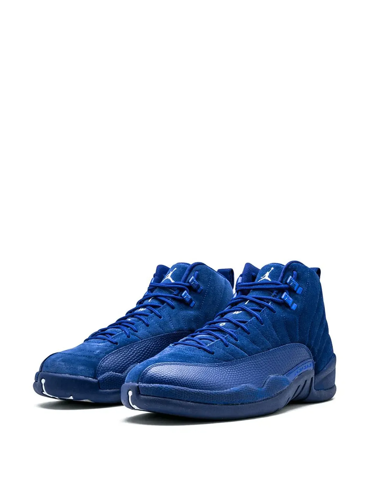 Jordan エアジョーダン 12 レトロ ディープロイヤルスエード スニーカー - 画像2
