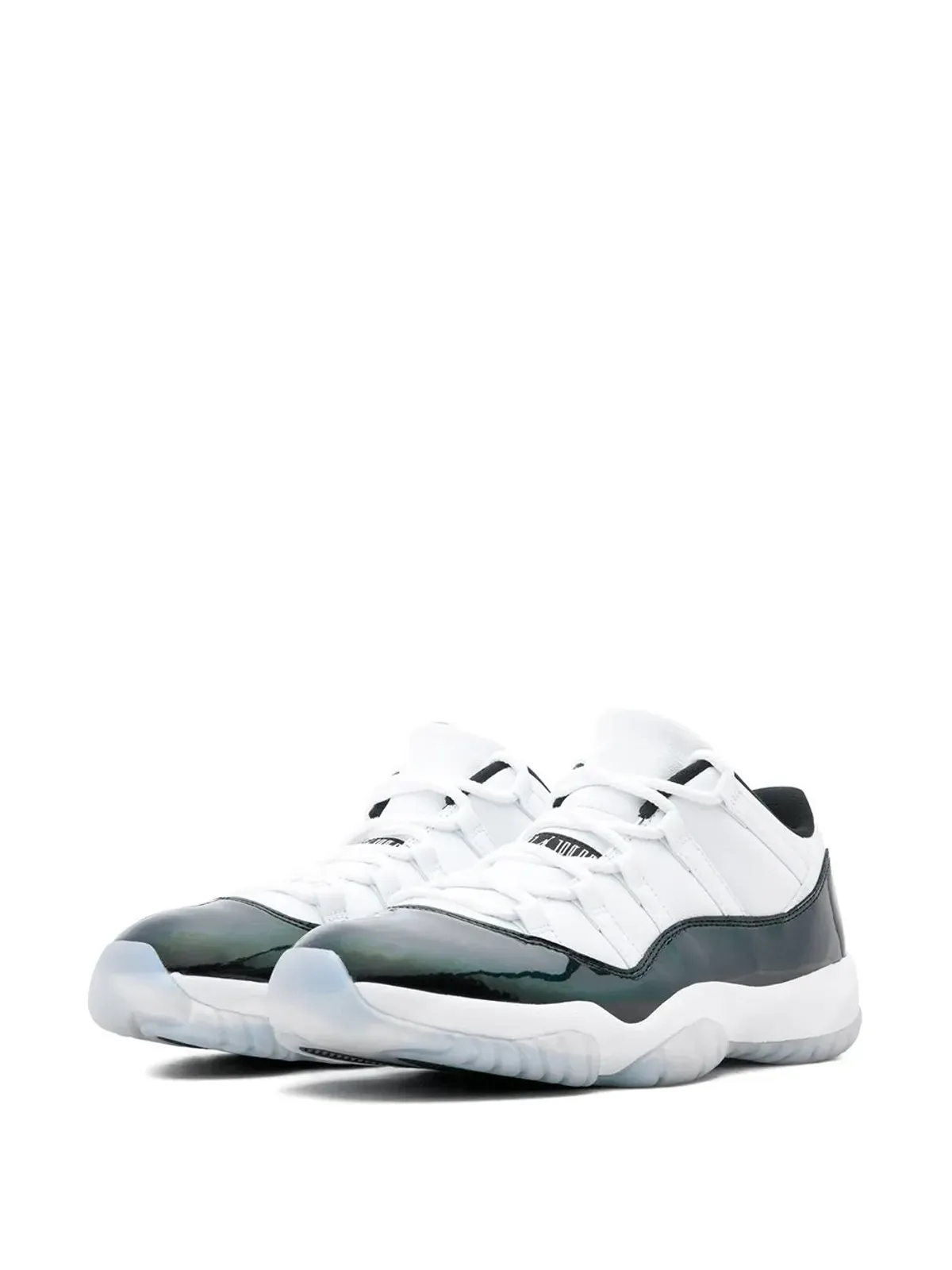 Jordan エアジョーダン11 レトロ ロー "Easter Emerald" スニーカー - 画像2