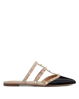 Valentino Garavani Rockstud パテントレザー ミュール - サムネイル1