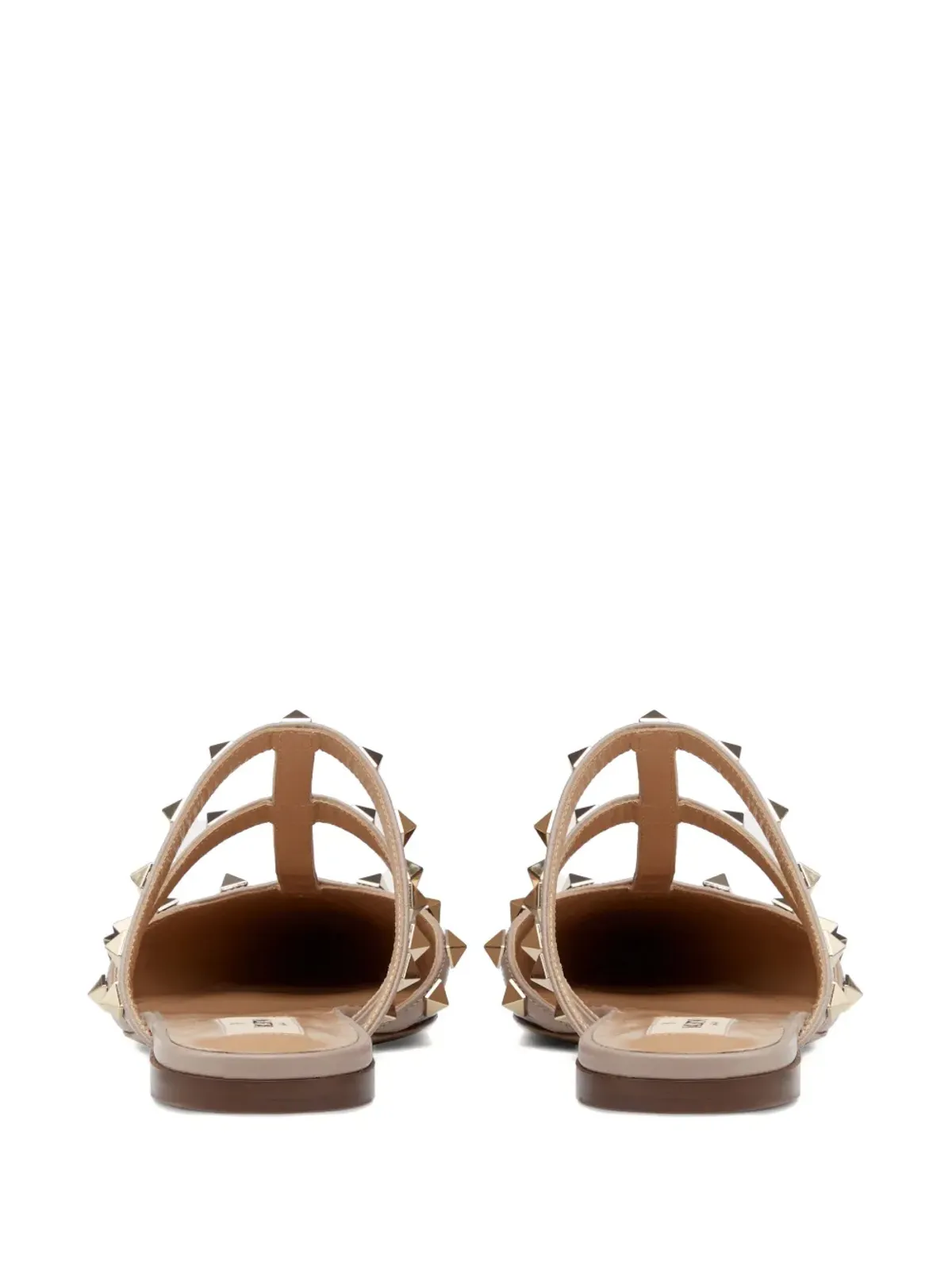Valentino Garavani Rockstud パテントレザー ミュール - 画像3
