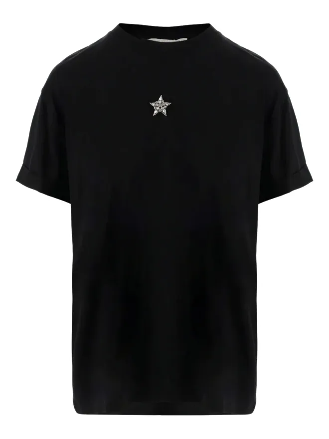 Stella McCartney Stella McCartney 星空モチーフのアップリケ Tシャツの商品画像