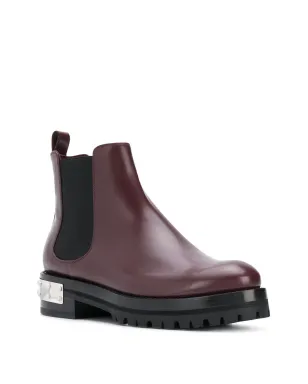 Alexander McQueen スタッズロゴプレート チェルシーブーツ - サムネイル2