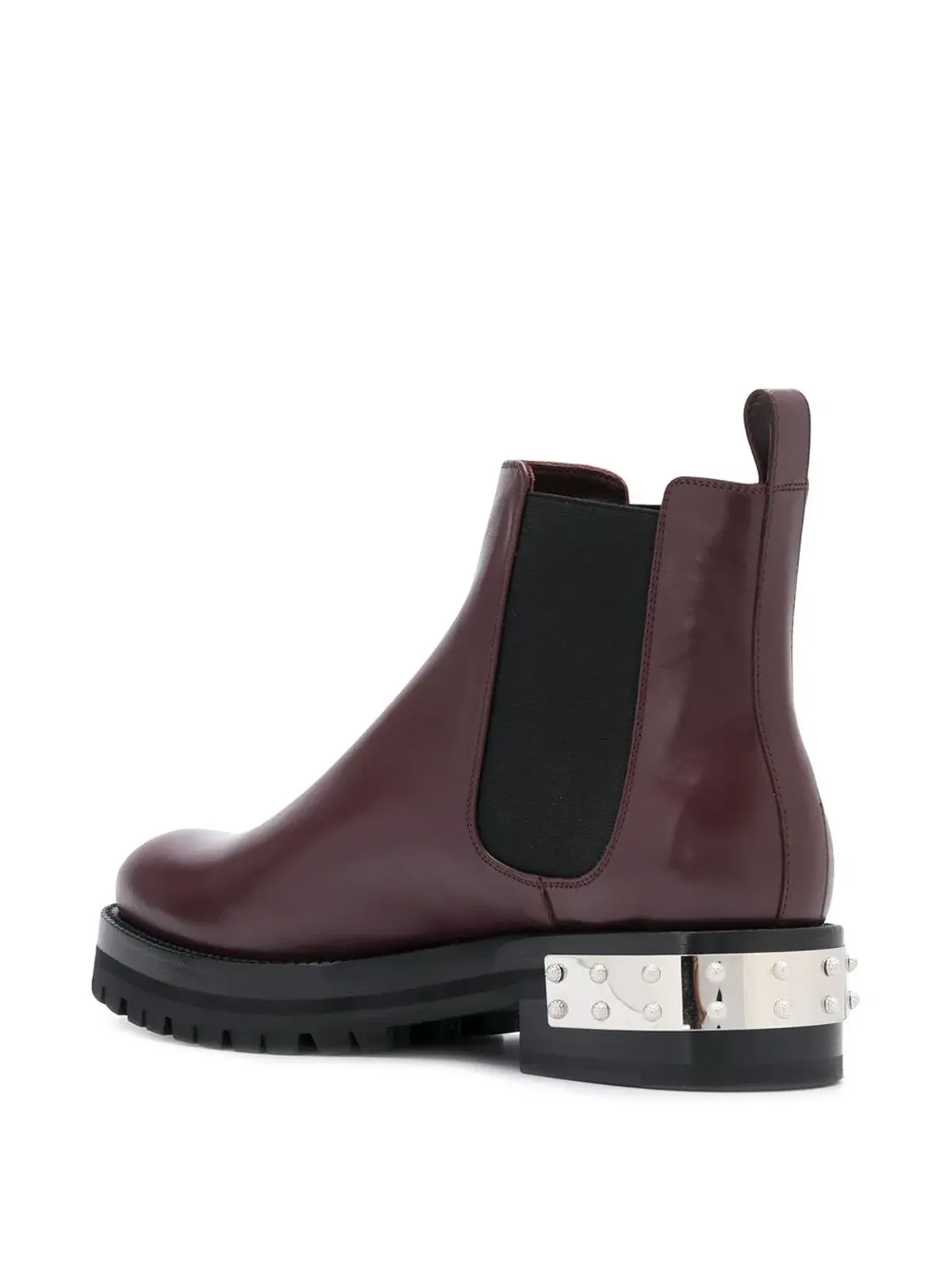 Alexander McQueen スタッズロゴプレート チェルシーブーツ - 画像3