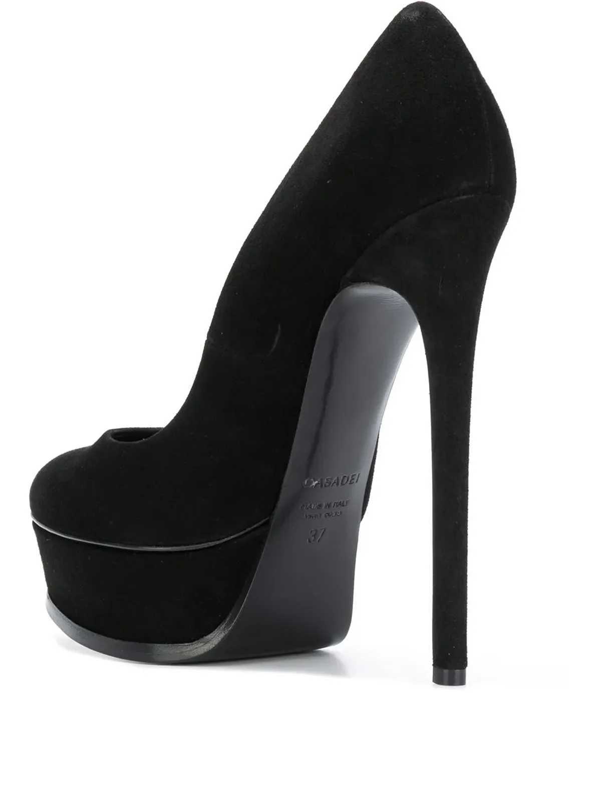 Casadei クラシックプラットフォームパンプス - 画像3
