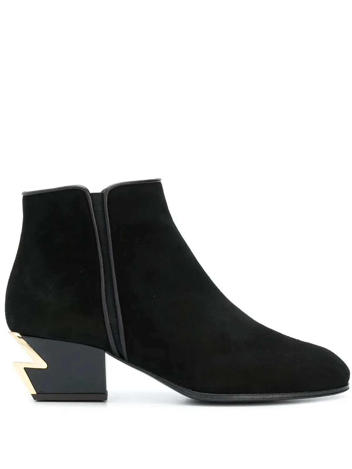 Giuseppe Zanotti アンクルブーツ（ラウンドトゥ） - ブラック - 画像1
