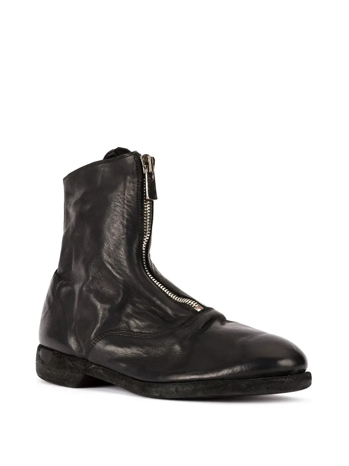 Guidi ソフトジップフロント アンクルブーツ - 画像2