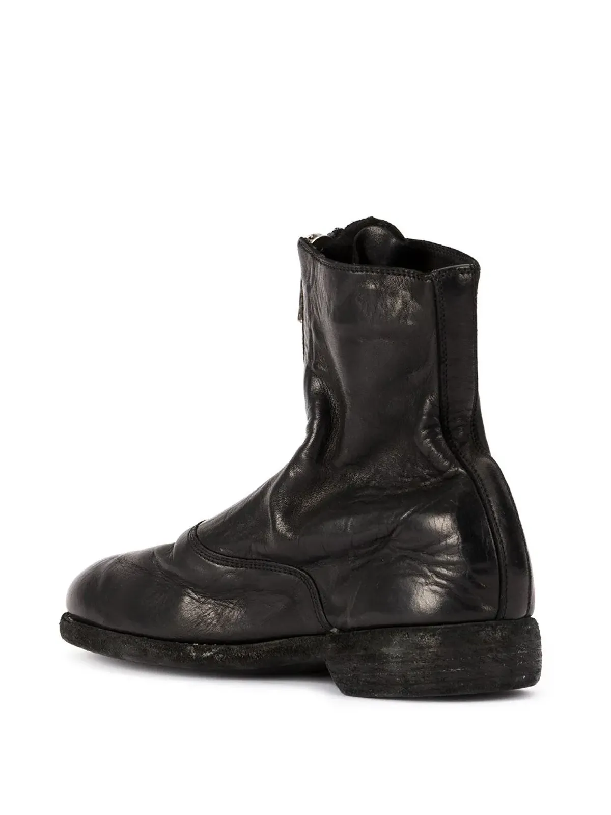 Guidi ソフトジップフロント アンクルブーツ - 画像3