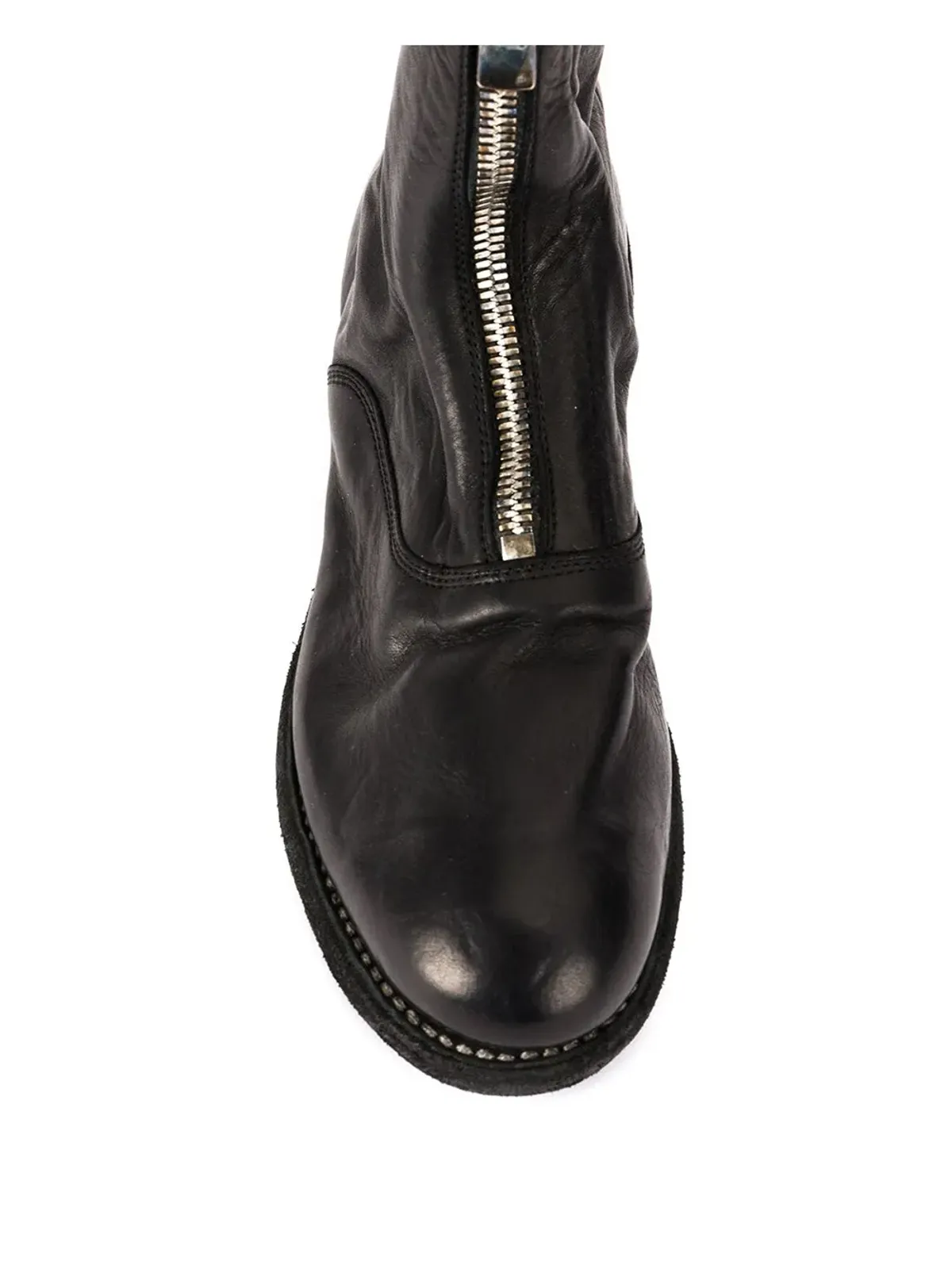 Guidi ソフトジップフロント アンクルブーツ - 画像4