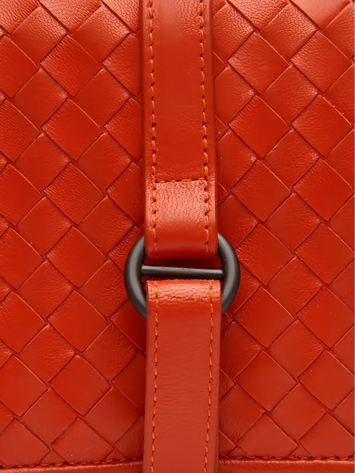 Bottega Veneta ビンテージ 2017 イントレチャート織 ジュエリーポーチ - 画像5