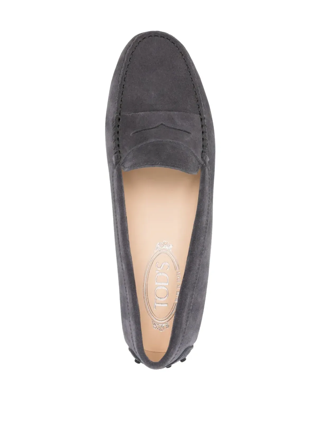 Tod's スリッポン ローファー グレー - 画像4