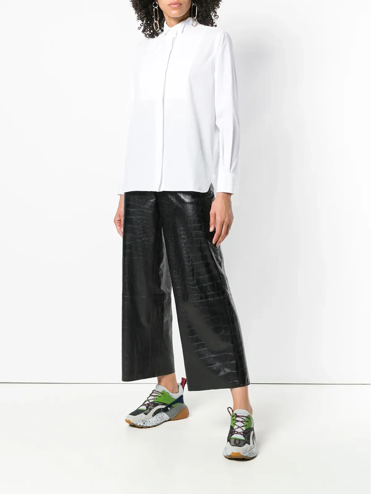 sacai プリーツバックシャツ - 画像2