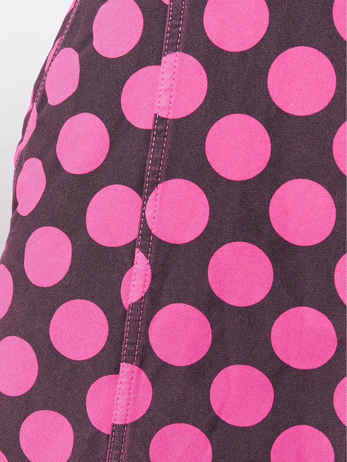 Comme Des Garçons Pre-Owned ビンテージ ドロップクロッチ・ドットパンツ - 画像5