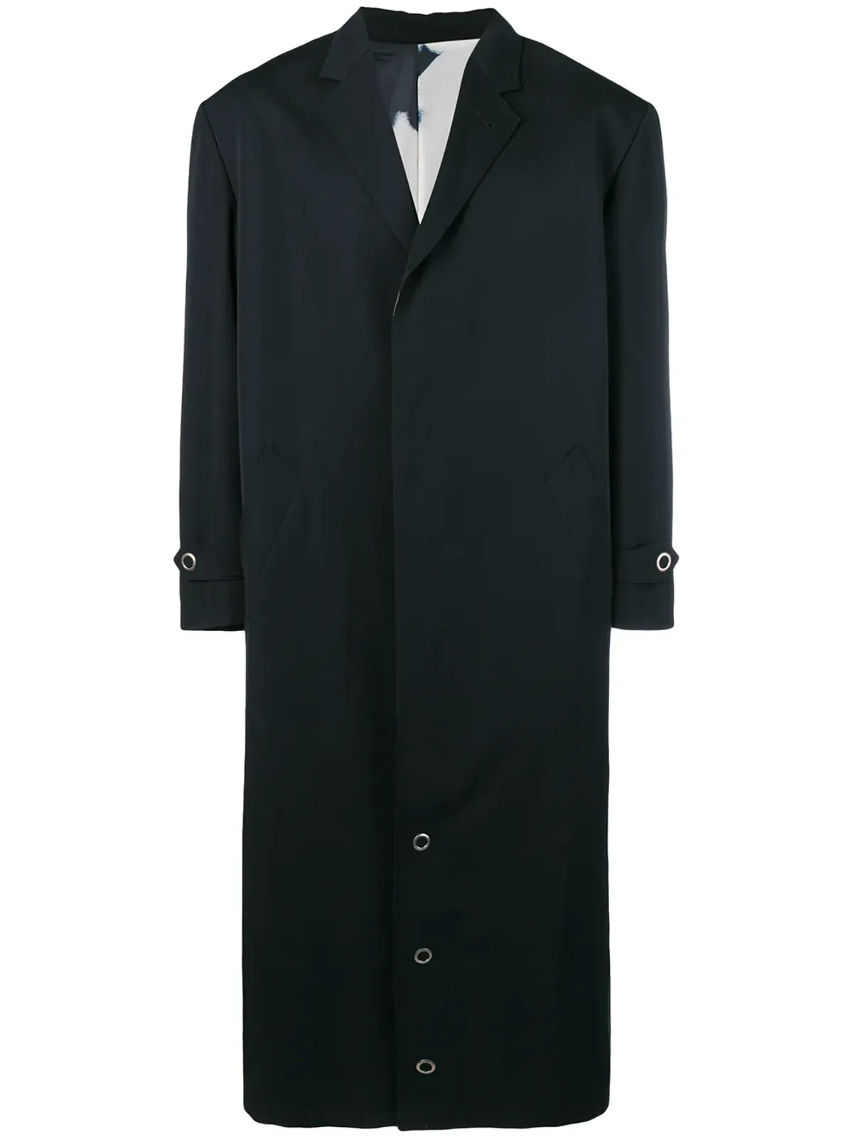Jean Paul Gaultier Pre-Owned 1987年 オーバーサイズ ロングコート - ブラック - 画像1