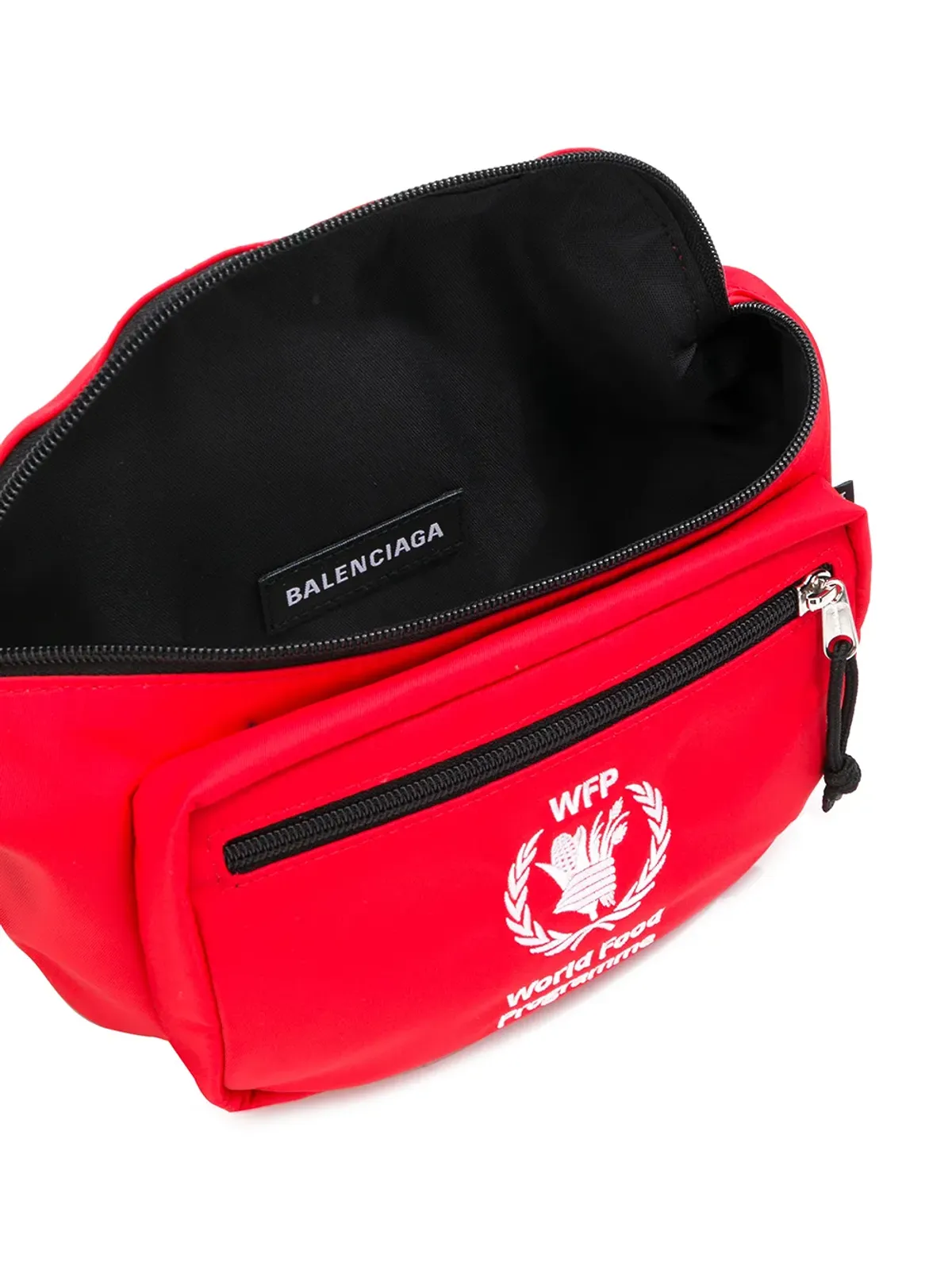 Balenciaga World Food Programme ウエストバッグ レッド - 画像5