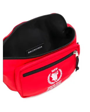Balenciaga World Food Programme ウエストバッグ レッド - サムネイル5