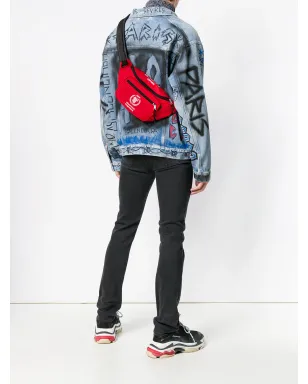 Balenciaga World Food Programme ウエストバッグ レッド - サムネイル2