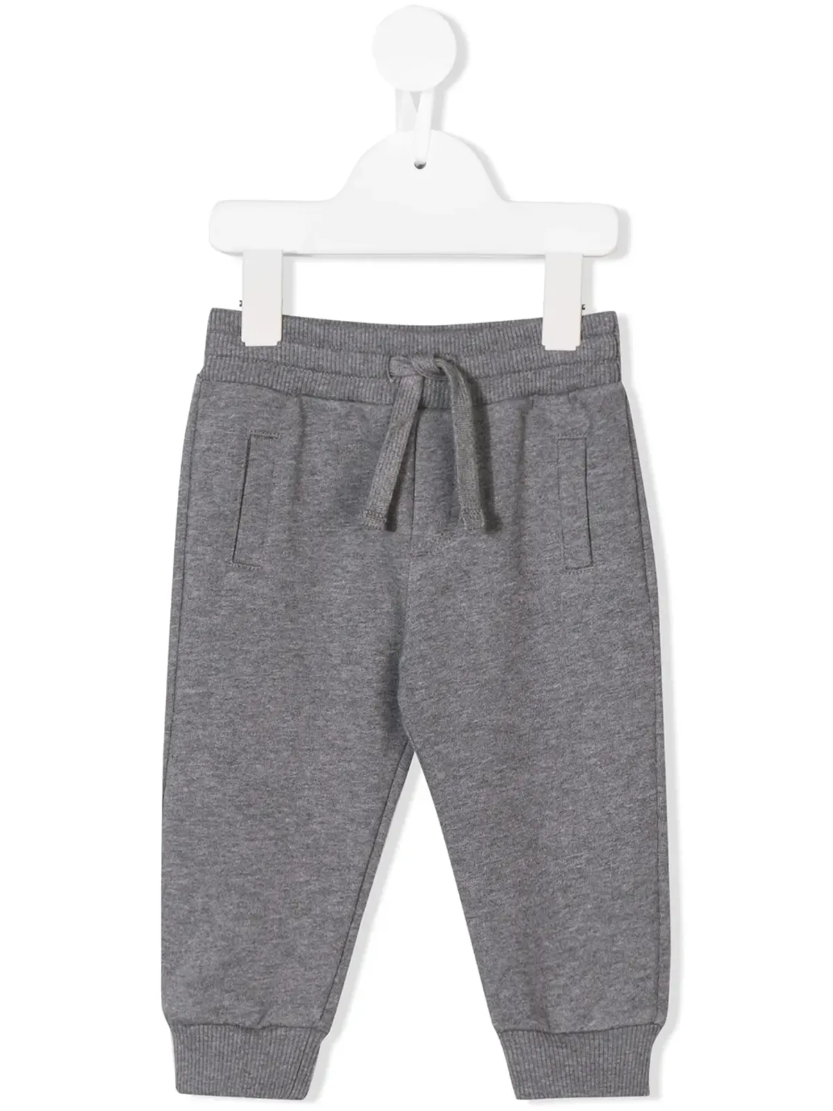 Dolce & Gabbana Kids ロゴタグ トラックパンツ グレー - 画像1