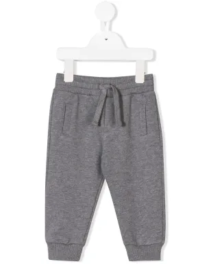Dolce & Gabbana Kids ロゴタグ トラックパンツ グレー - サムネイル1