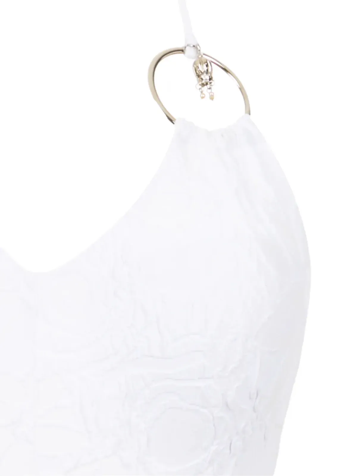Amir Slama swimsuit with metallic details - White - 画像4