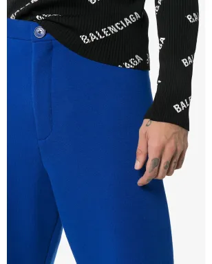 Balenciaga ジップフロント・ストリップレッグ・スウェットパンツ - サムネイル5