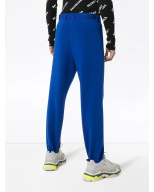 Balenciaga ジップフロント・ストリップレッグ・スウェットパンツ - サムネイル4