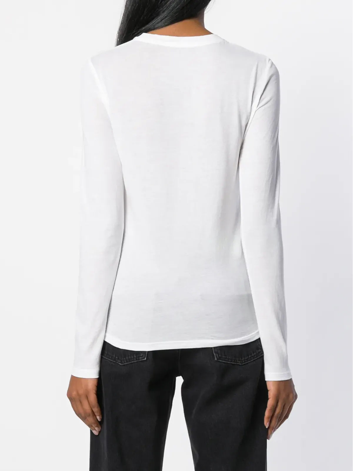 Vince コットンTシャツ ホワイト - 画像4
