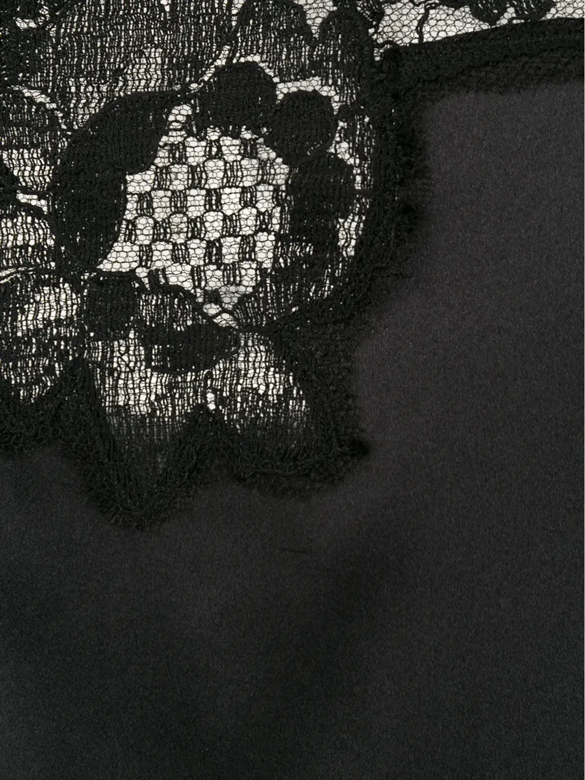 Dolce & Gabbana レーストリム付きサテンキャミソールトップ - 画像5