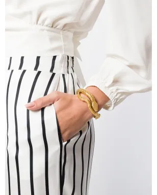 Aurelie Bidermann 蛇モチーフの巻きブレスレット - サムネイル2