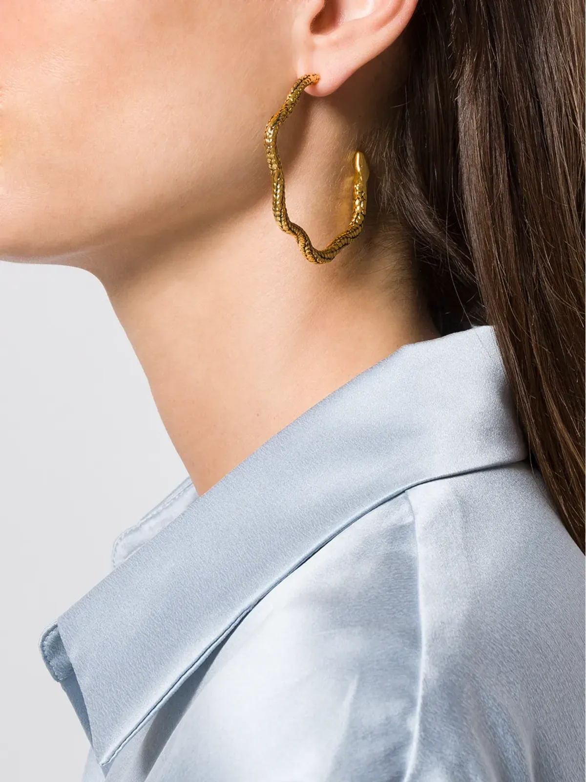 Aurelie Bidermann スネークフープピアス - 画像2