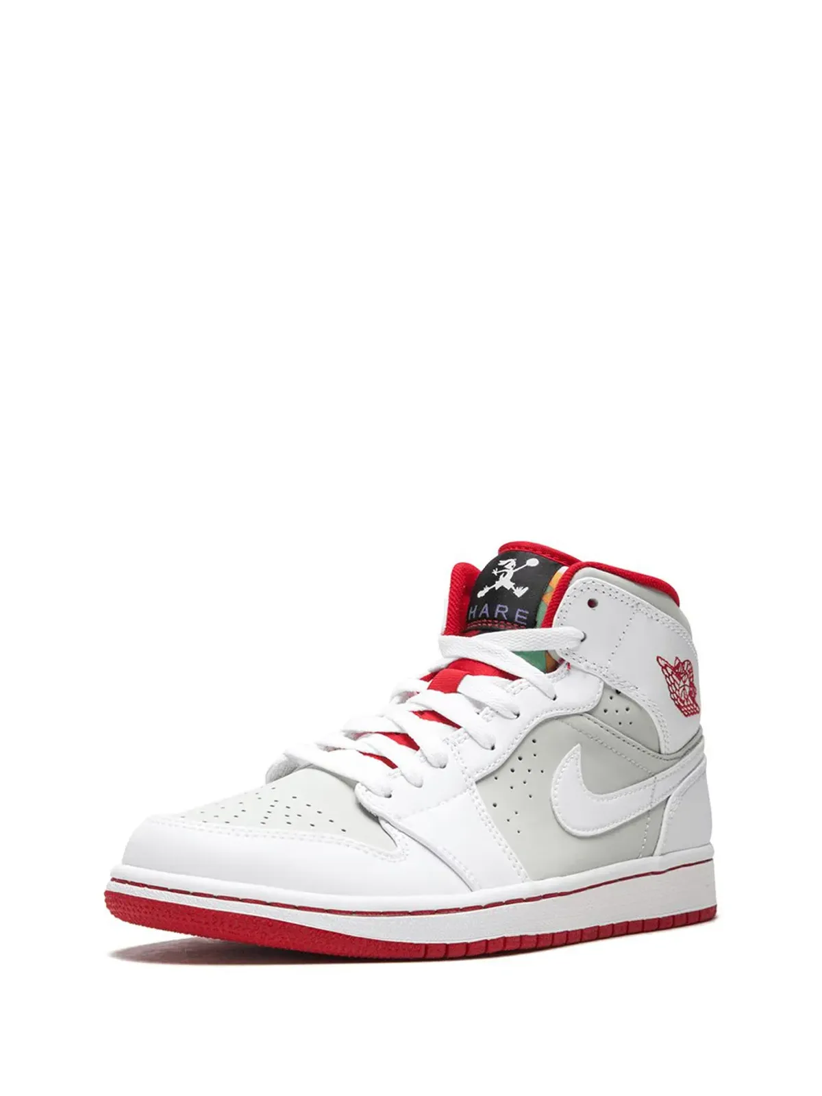 Jordan エア ジョーダン 1 ミッド WB Hare スニーカー - 画像4