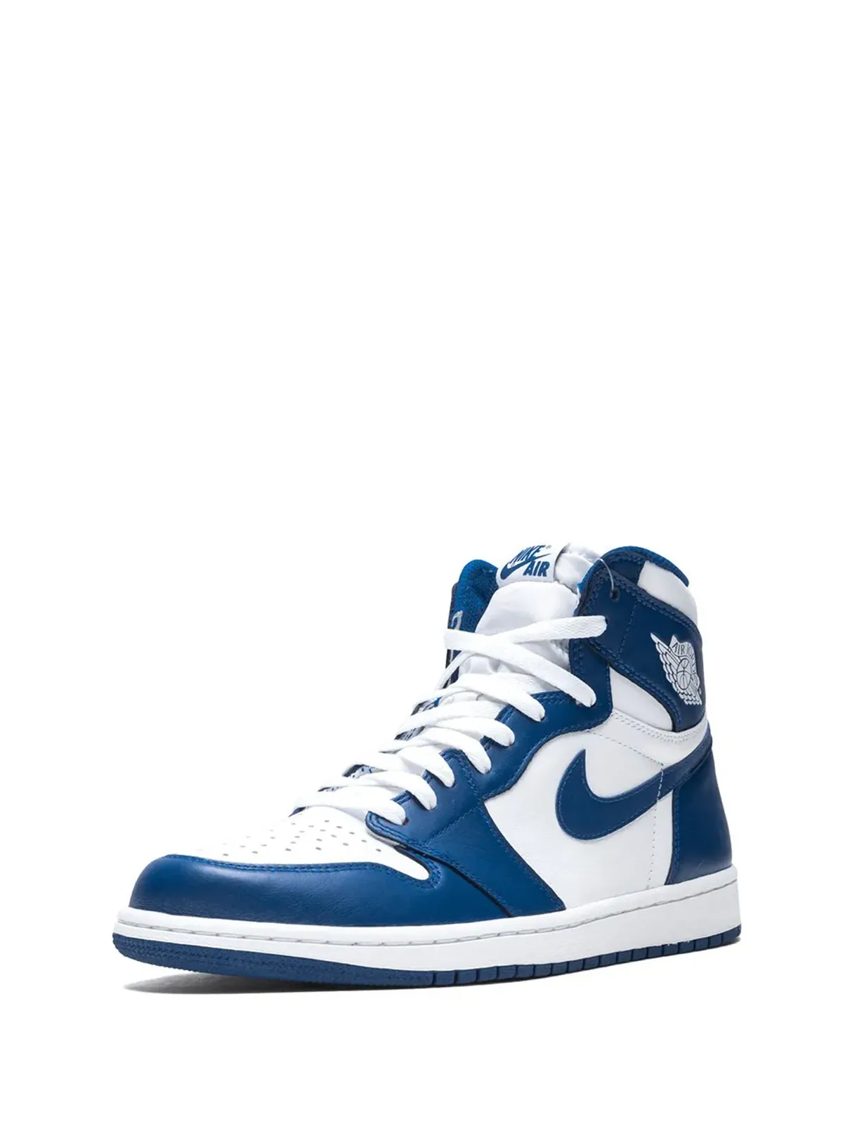 Jordan エアジョーダン 1 レトロ ハイ OG ストームブルー スニーカー - 画像4