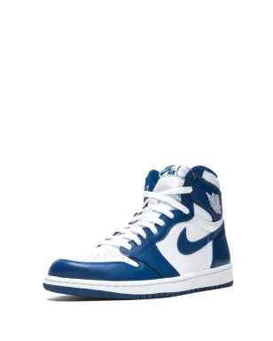 Jordan エアジョーダン 1 レトロ ハイ OG ストームブルー スニーカー - サムネイル4