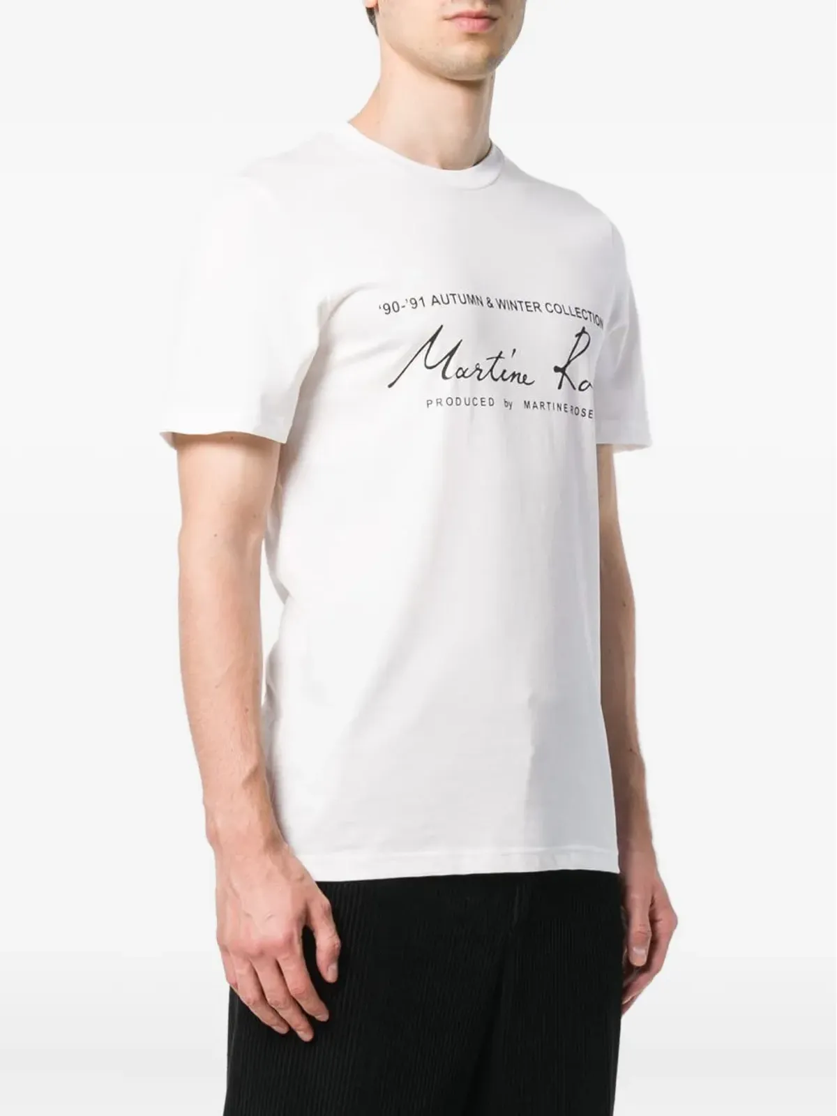 Martine Rose プリントロゴTシャツ - 画像4