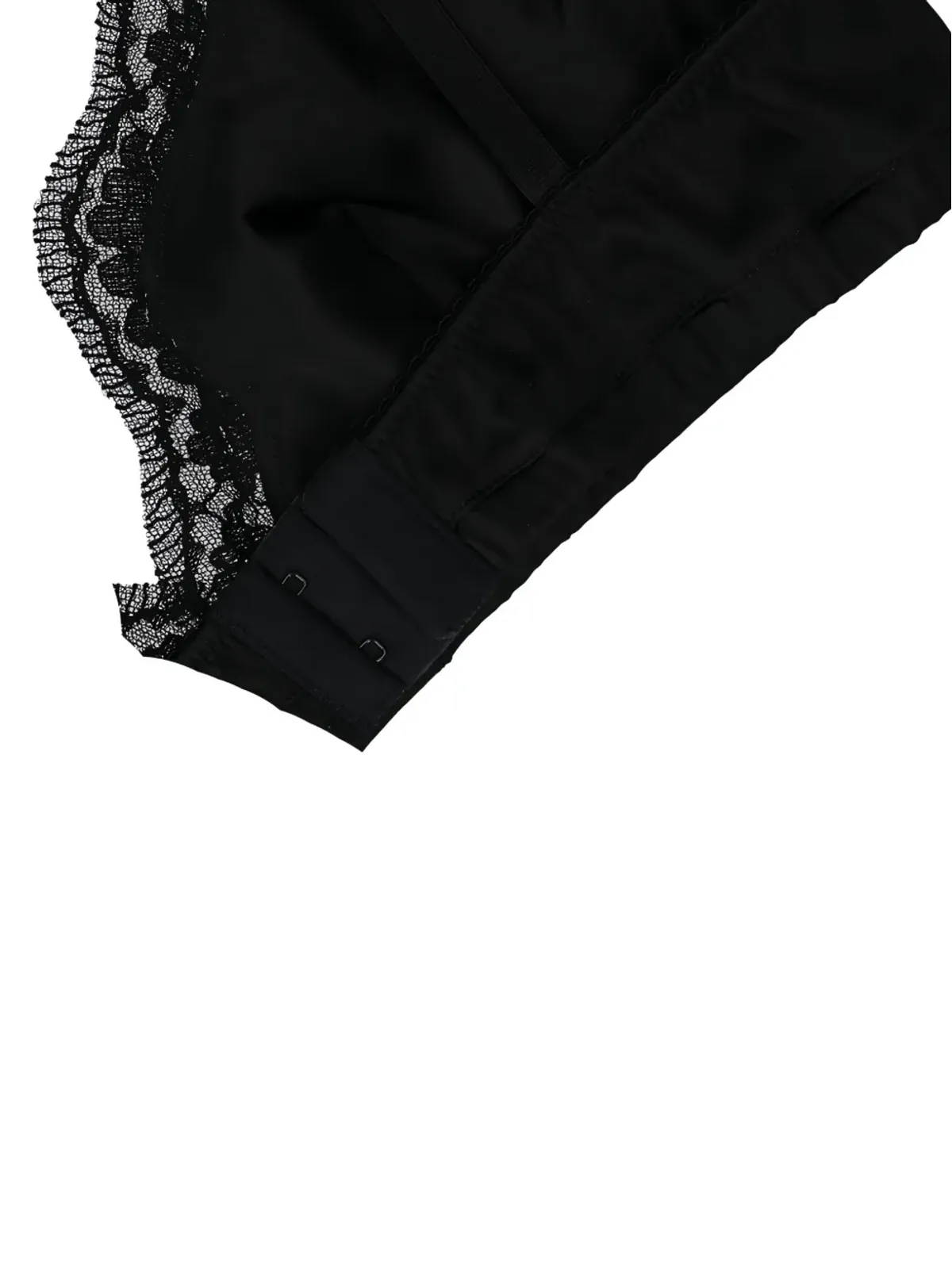 Dolce & Gabbana レースディテール トライアングルブラ ブラック - 画像3