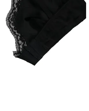 Dolce & Gabbana レースディテール トライアングルブラ ブラック - サムネイル3